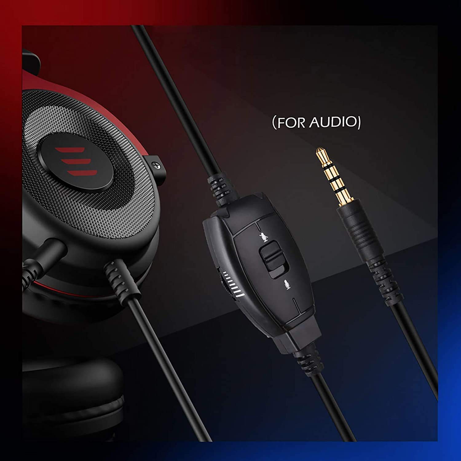 Foto 6 pulgar | Auriculares Para Juegos Eksa E900 Con Micrófono Para Ps4, Ps5, Xbox - Venta Internacional.