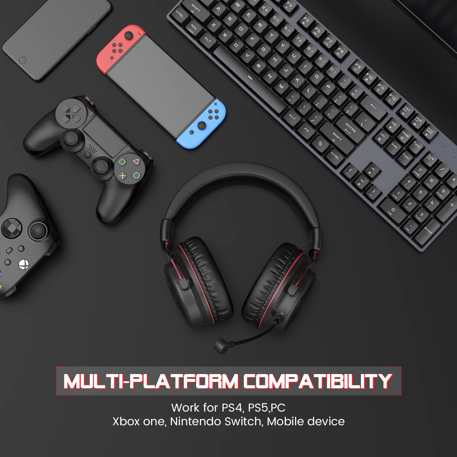 Foto 8 pulgar | Auriculares Para Juegos Eksa E900 Con Micrófono Para Ps4, Ps5, Xbox - Venta Internacional.