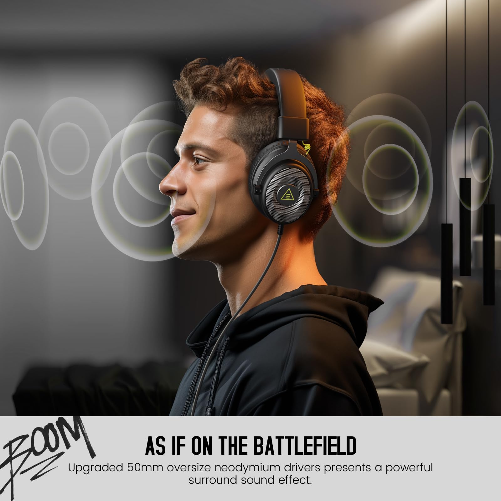 Foto 3 pulgar | Auriculares Para Juegos Eksa E900 Con Micrófono Para Pc/ps4/ps5/xbox - Venta Internacional.
