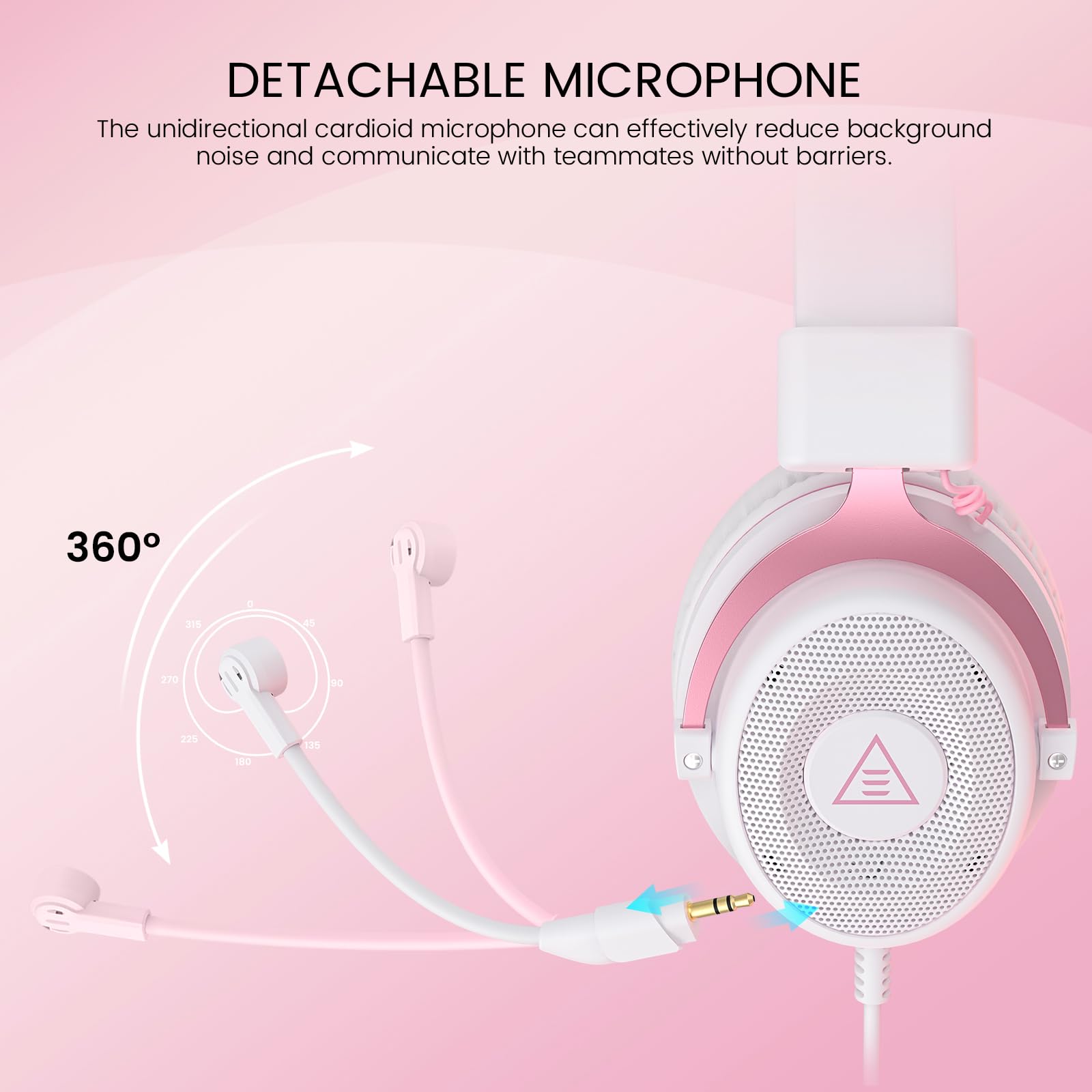 Foto 4 | Auriculares Para Juegos Eksa E900 Con Micrófono Para Pc/ps4/ps5/xbox - Venta Internacional.