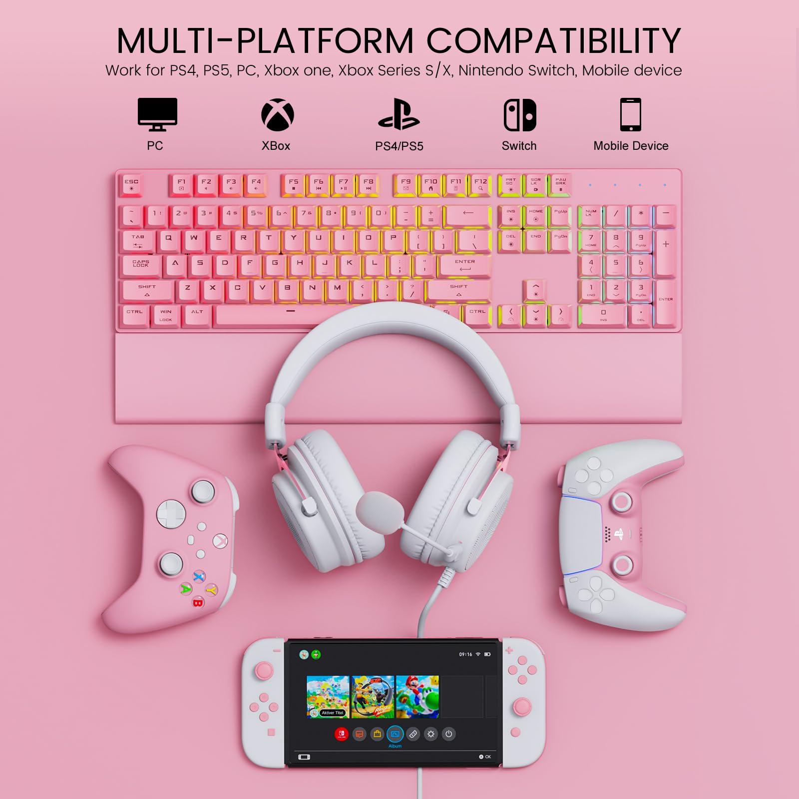 Foto 6 pulgar | Auriculares Para Juegos Eksa E900 Con Micrófono Para Pc/ps4/ps5/xbox - Venta Internacional.