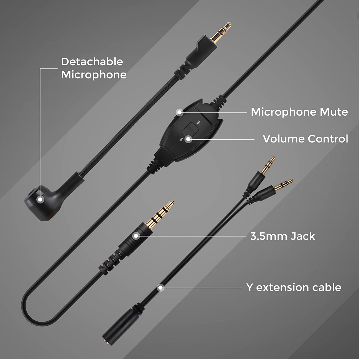 Foto 5 pulgar | Auriculares para Juegos Eksa E900 y Lords Mobile con Micrófono Desmontable - Venta Internacional
