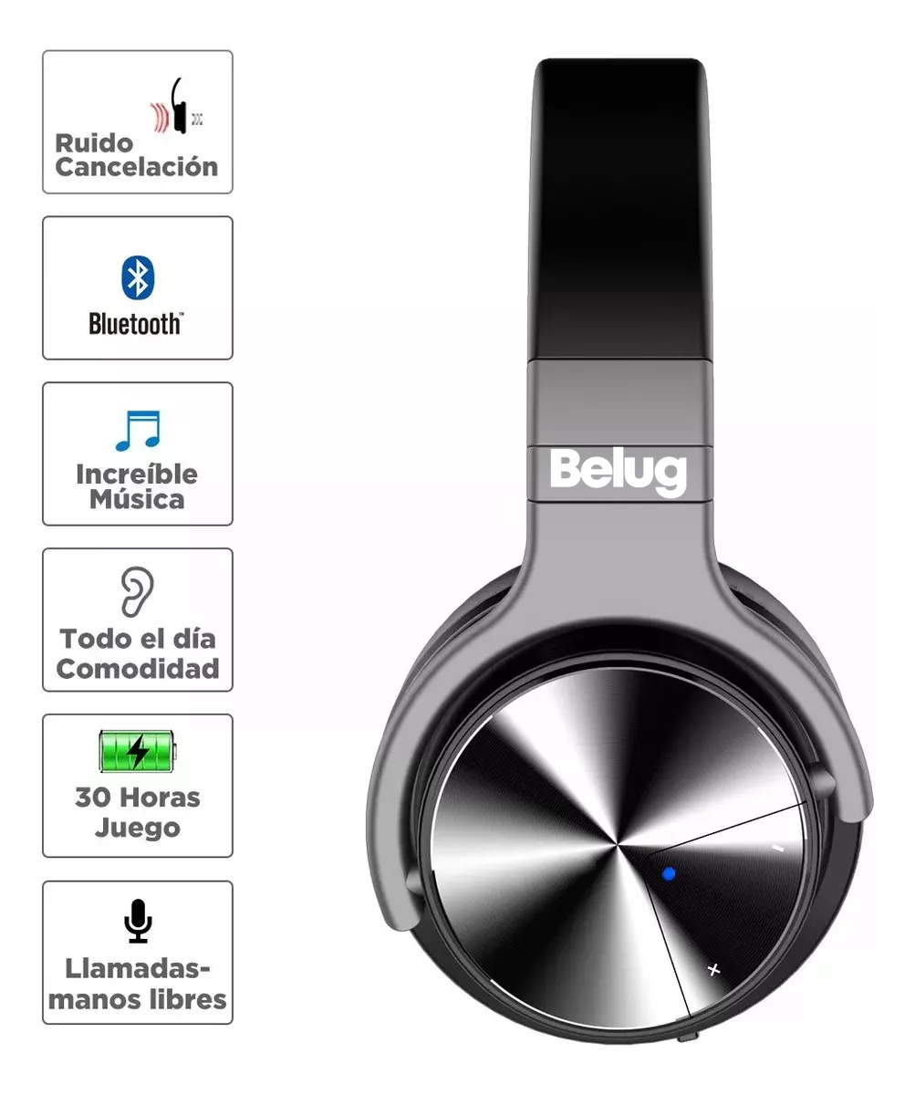 Foto 4 pulgar | Audífonos Bluetooth Anc Cowin E7pro Con Cancelación De Ruido, Negro Belug