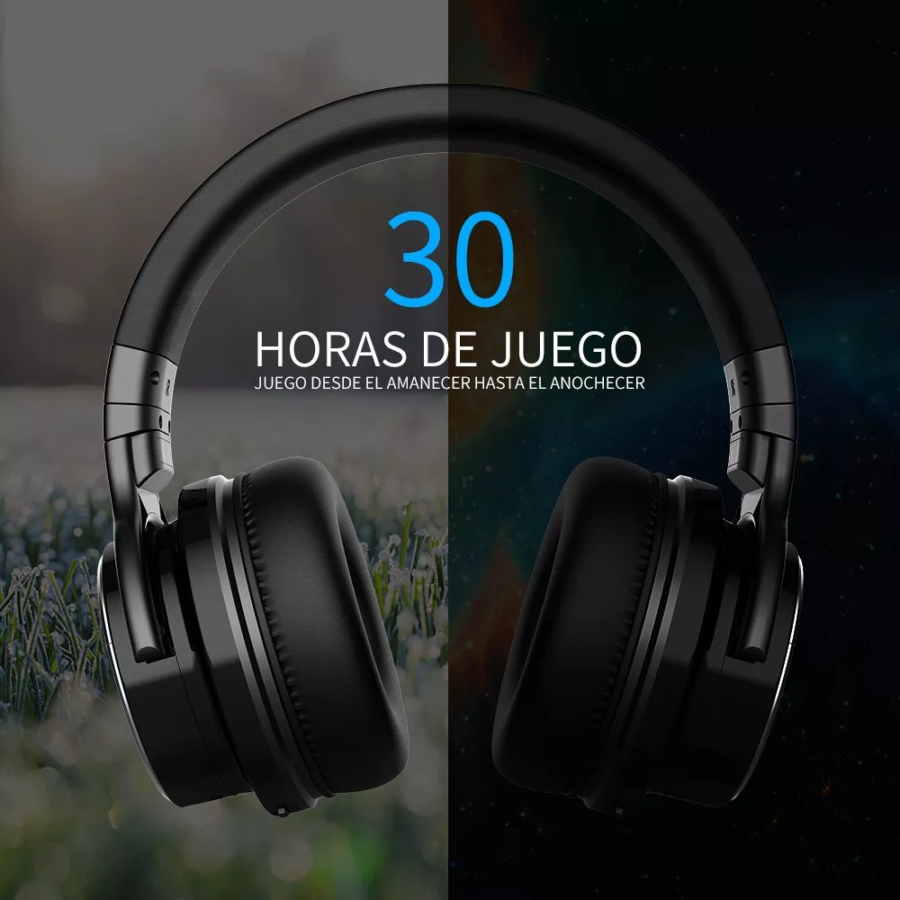 Foto 5 pulgar | Audífonos Bluetooth Anc Cowin E7pro Con Cancelación De Ruido, Negro Belug