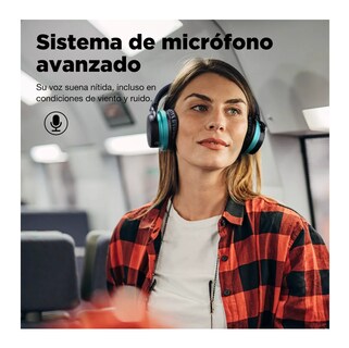 Foto 5 | Audífonos Bluetooth Con Cancelación De Ruido Belug Azul Cielo/negro