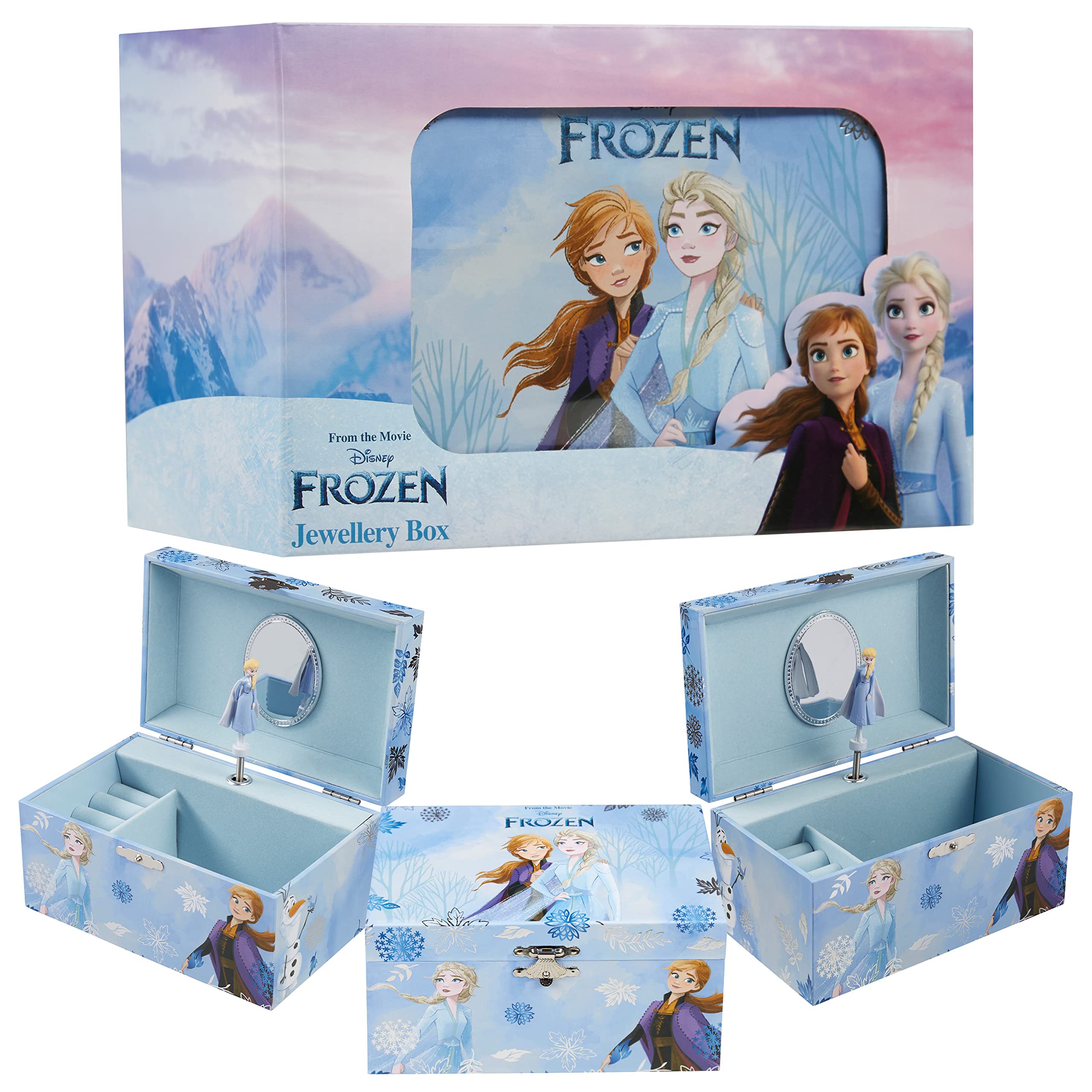 Joyero Musical Disney Para Niñas Con Figura Giratoria - Venta Internacional.