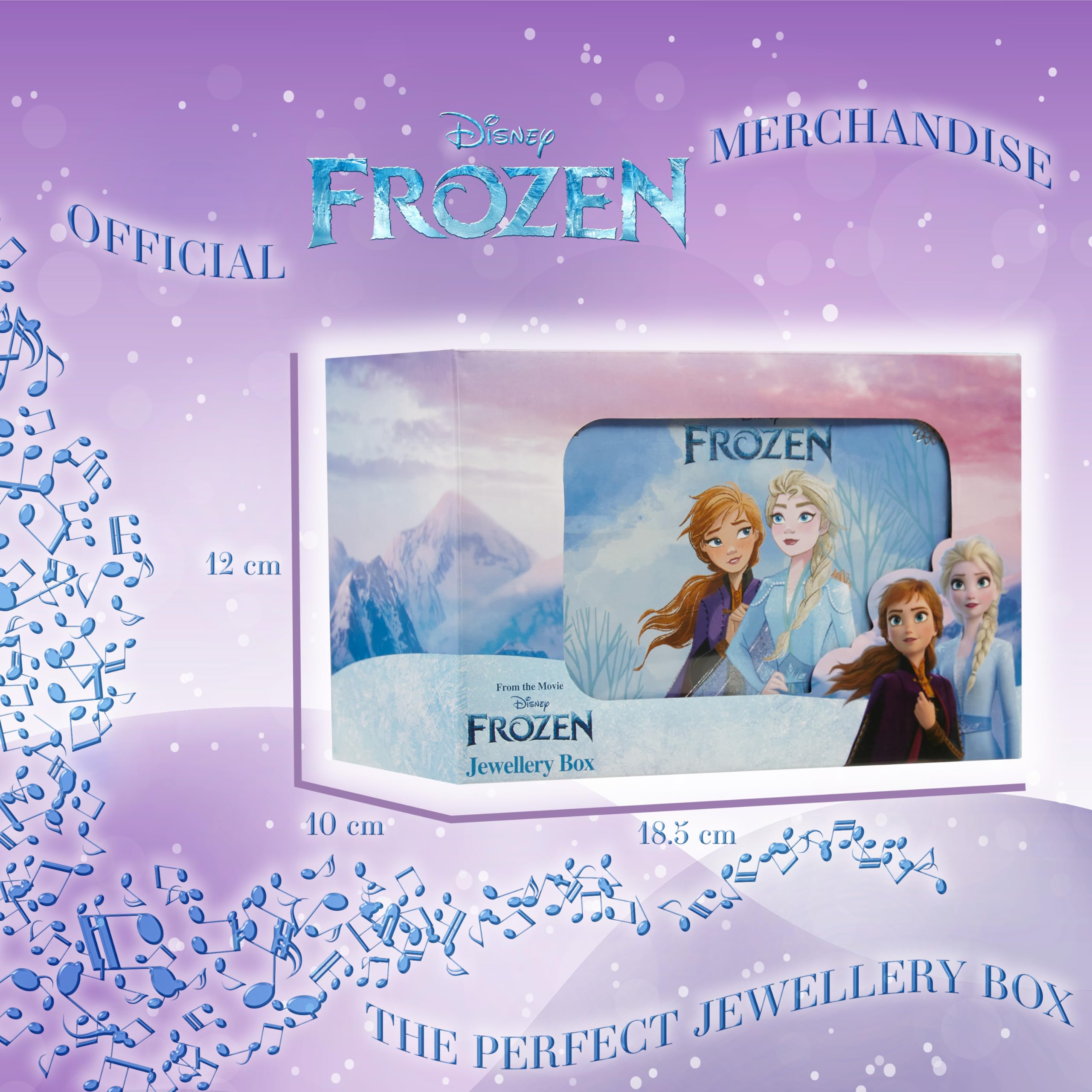 Foto 7 pulgar | Joyero Musical Disney Para Niñas Con Figura Giratoria - Venta Internacional.