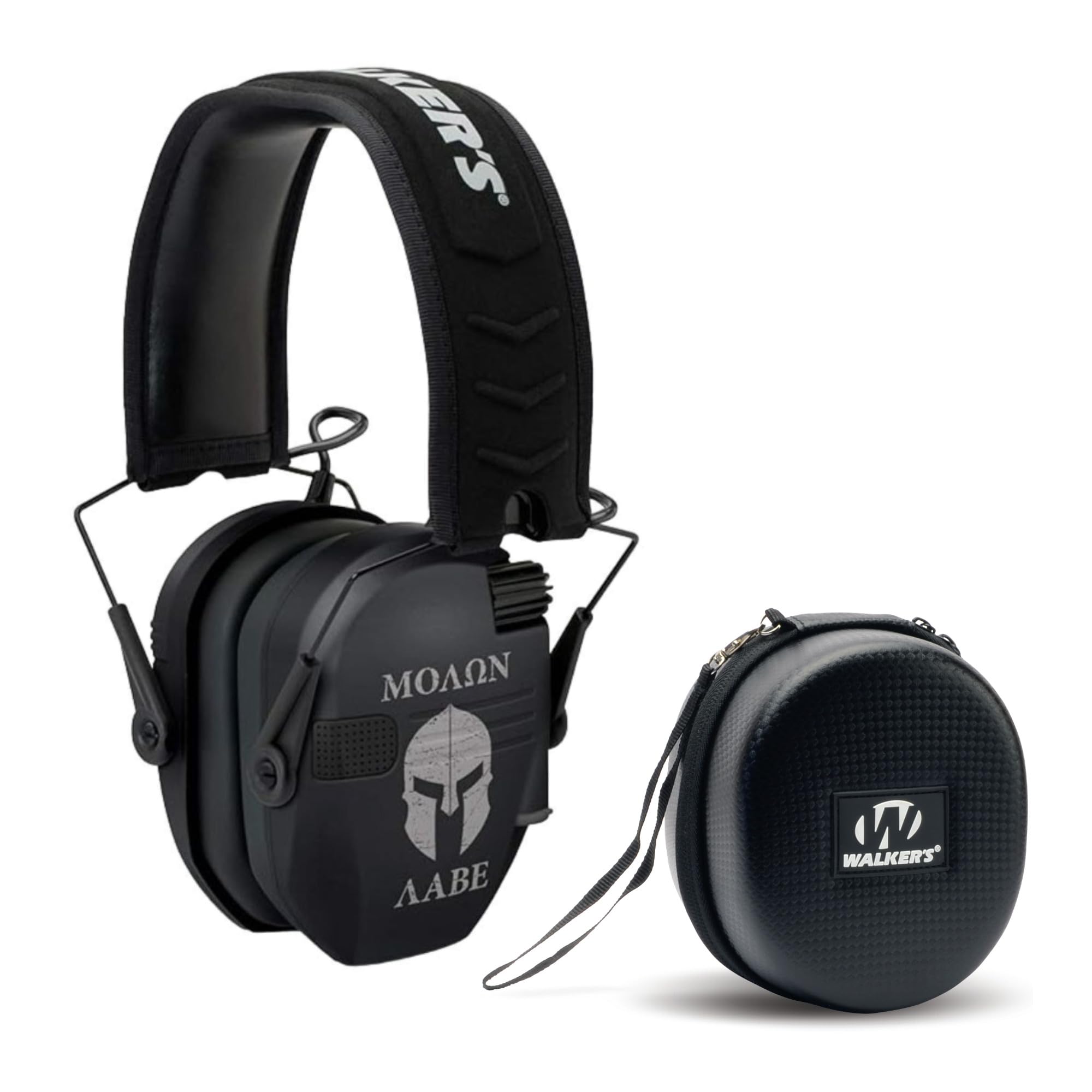 Paquete De Orejeras Walker's Razor Omnidirectional Molon Con Funda - Venta Internacional.