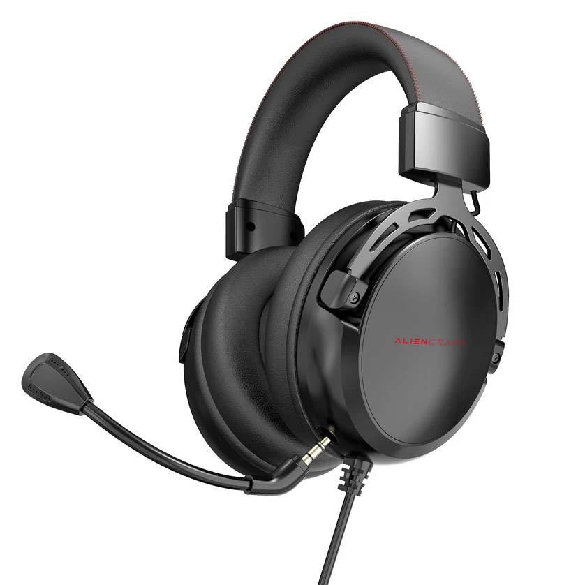 Foto 1 | Audífonos Profesionales Para Gaming Aliencraft Cyberghost  Black