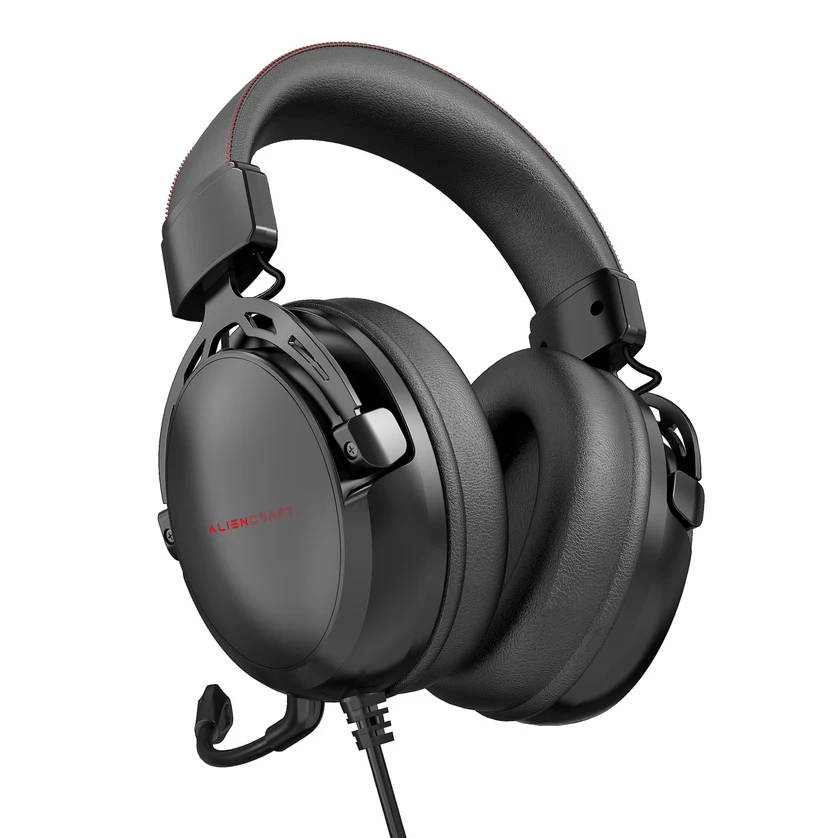 Foto 2 | Audífonos Profesionales Para Gaming Aliencraft Cyberghost  Black