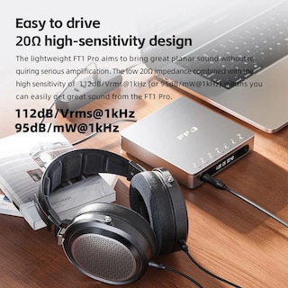Foto 5 | Audífonos Hi-res De Magnetos Planares Fiio Ft1 Pro Black