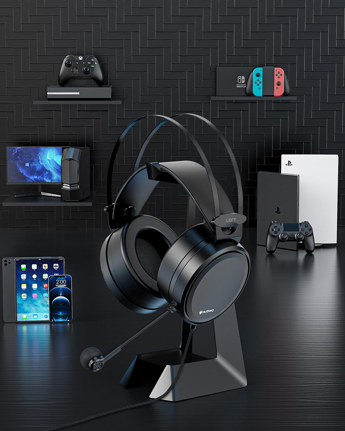 Foto 8 pulgar | Auriculares Estéreo Para Juegos Nubwo N7 Con Micrófono Con Cancelación De Ruido - Venta Internacional.