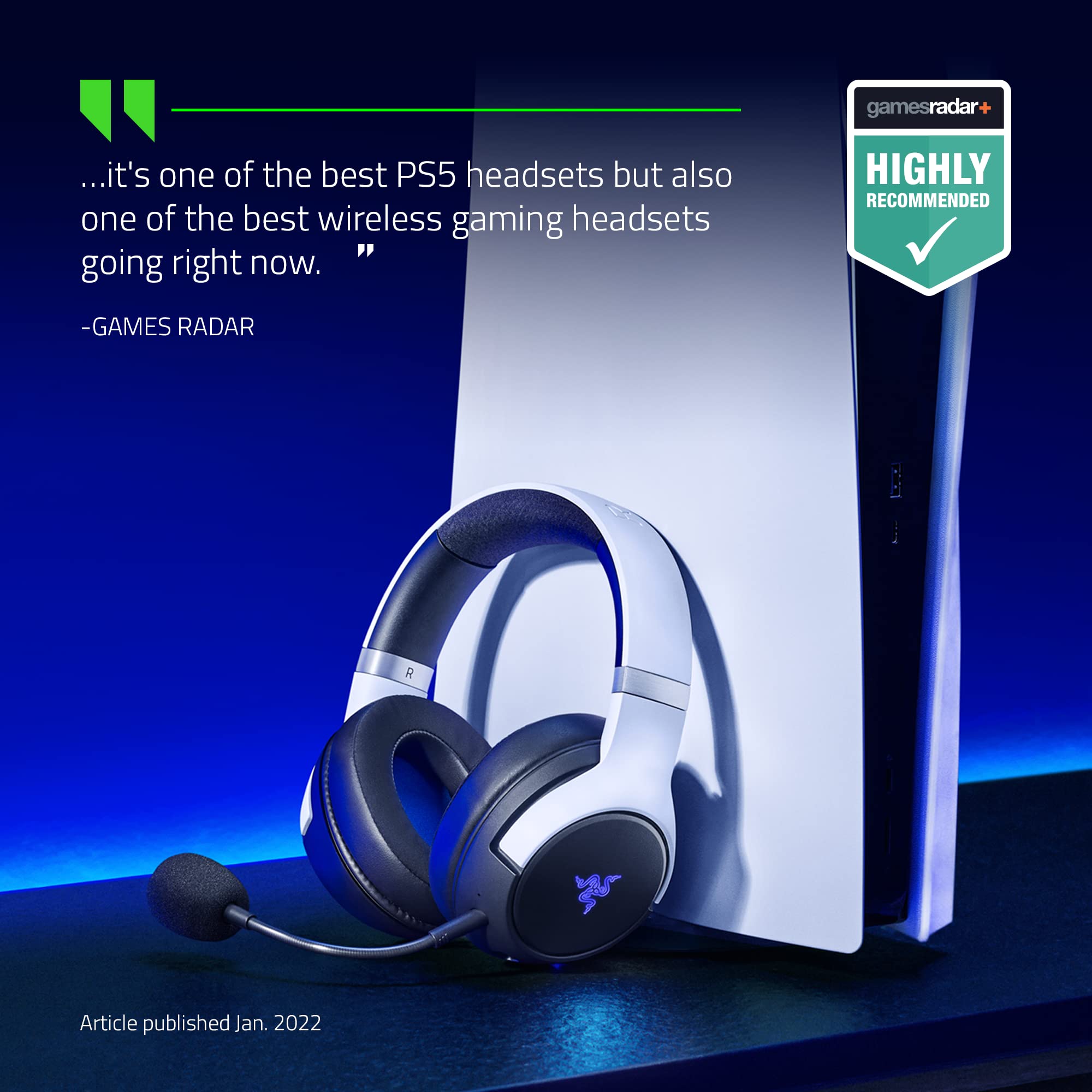 Foto 3 pulgar | Auriculares Para Juegos Razer Kaira Pro Dual Wireless Con Haptics Ps5 - Venta Internacional.