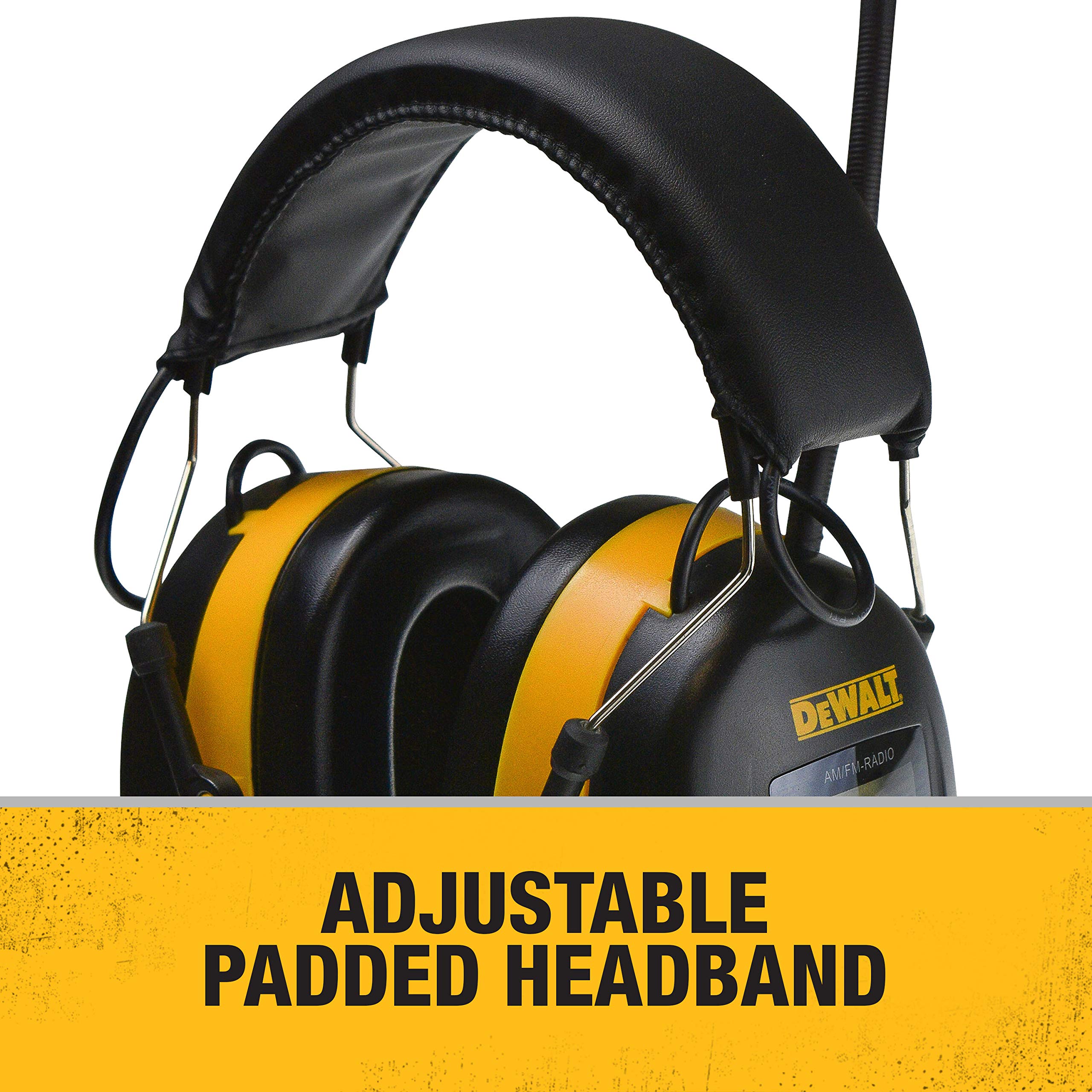 Foto 5 pulgar | Orejeras Dewalt Dpg15 Am/fm Digital Tune Con Conexión Aux - Venta Internacional.