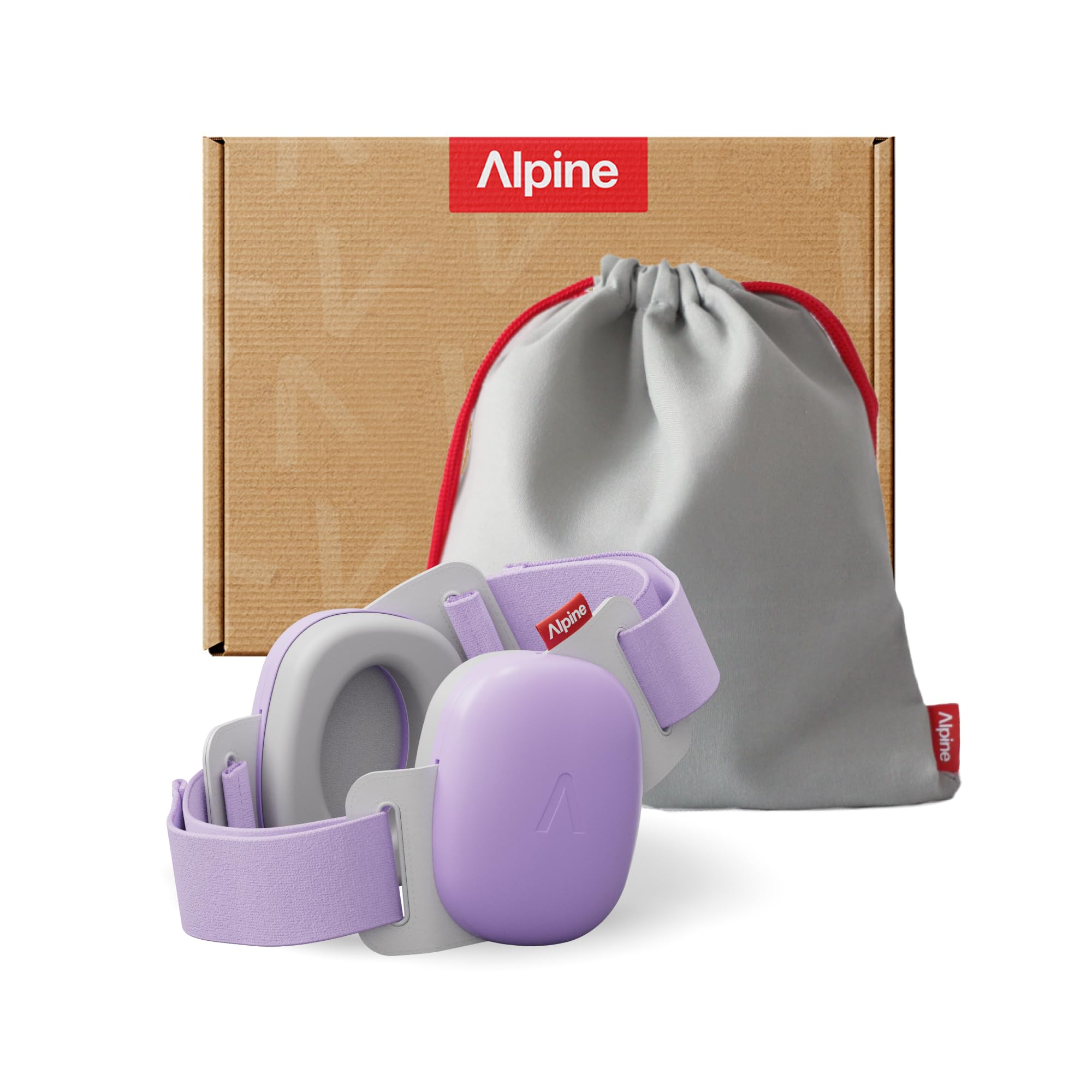 Foto 2 pulgar | Orejeras Para Bebés Alpine Muffy Baby Con Protección Contra El Ruido, Color Morado - Venta Internacional.