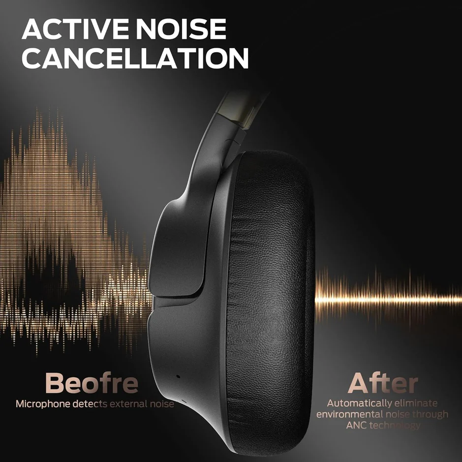 Foto 3 pulgar | Audífonos Bluetooth Con Noise Cancelling Activo Persona Se Gray
