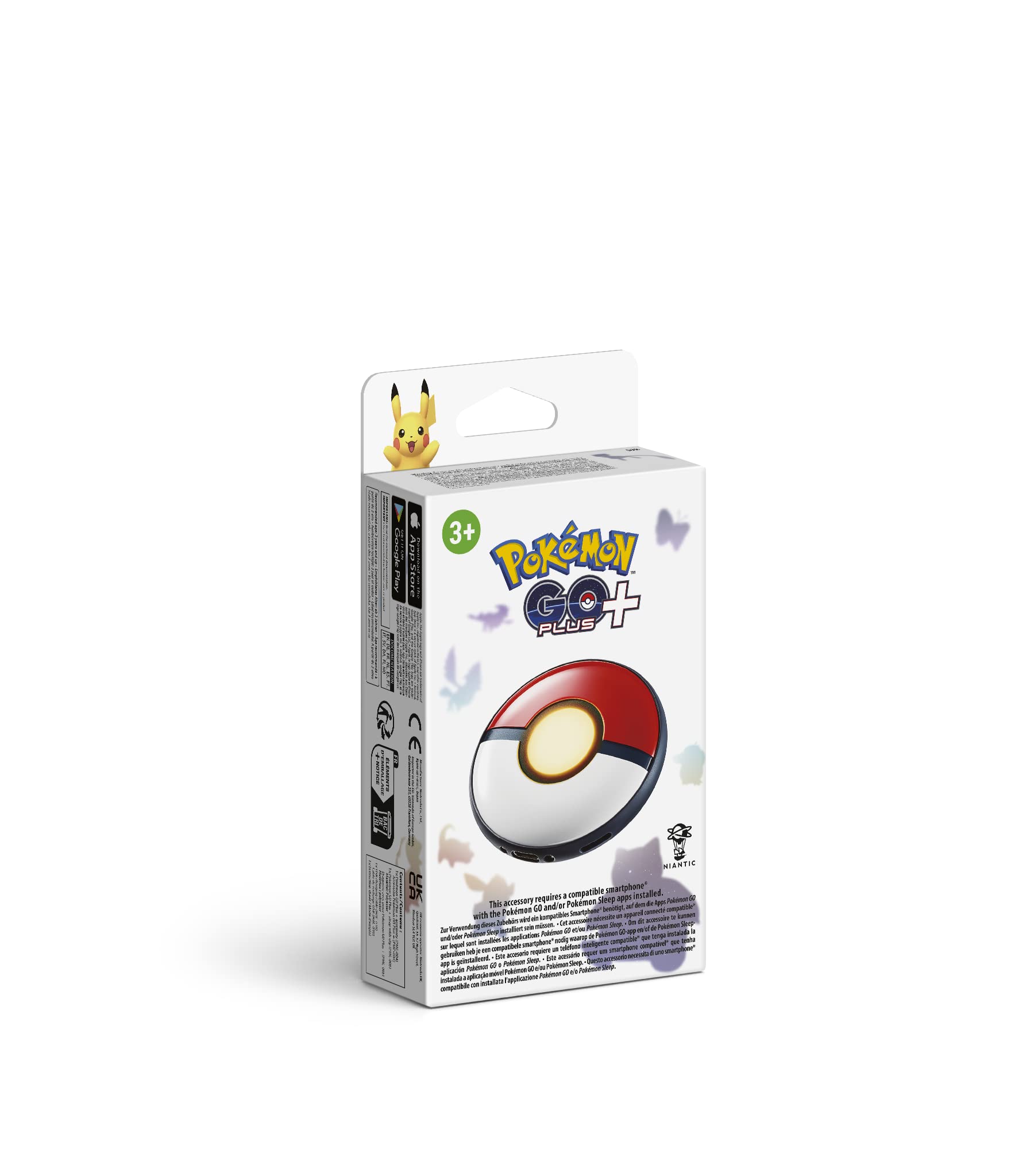Accesorio Nintendo Pokemon Go Plus + Bluetooth De Bajo Consumo - Venta Internacional.