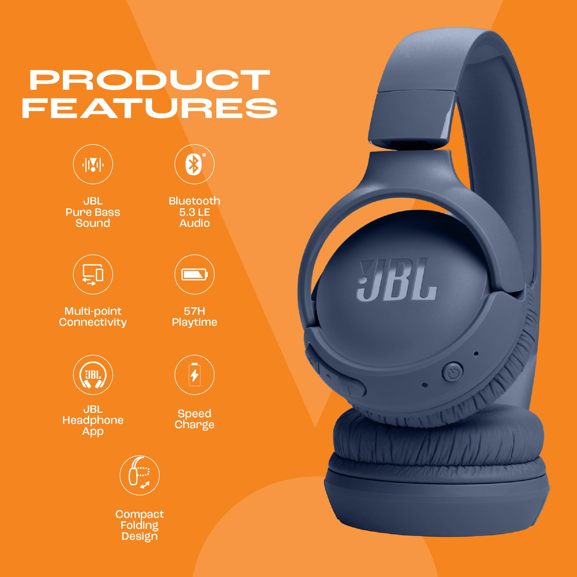 Foto 2 | Audifonos de Diadema JBL Tune 520BT  - Venta Internacional
