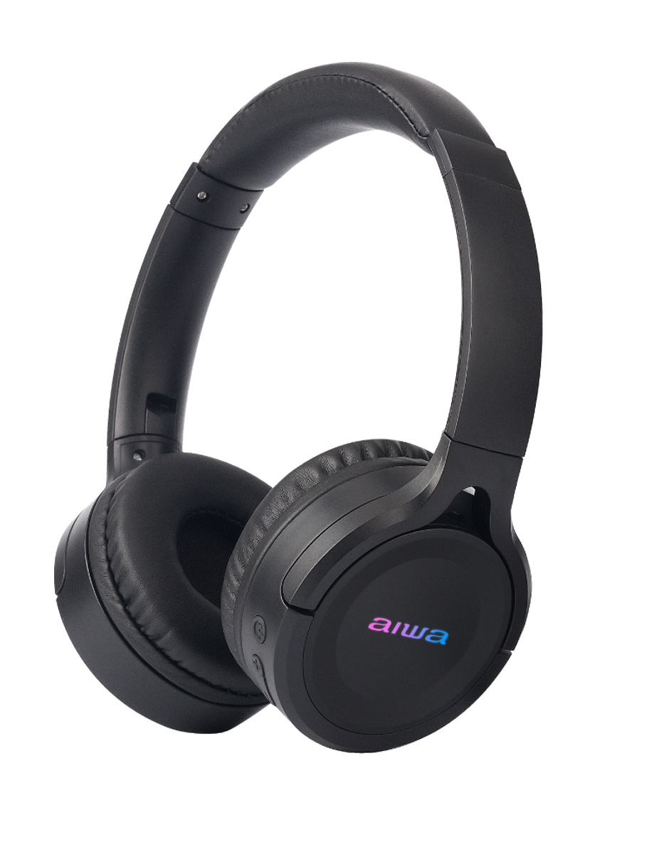 Foto 1 | Auriculares On-ear Inalámbricos Bluetooth Aiwa Awk17 Negros