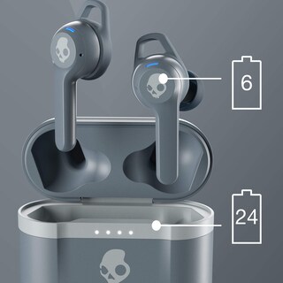 Foto 5 | Auriculares Inalámbricos Skullcandy Indy Evo Con Batería De 30 Horas, Color Gris - Venta Internacional.