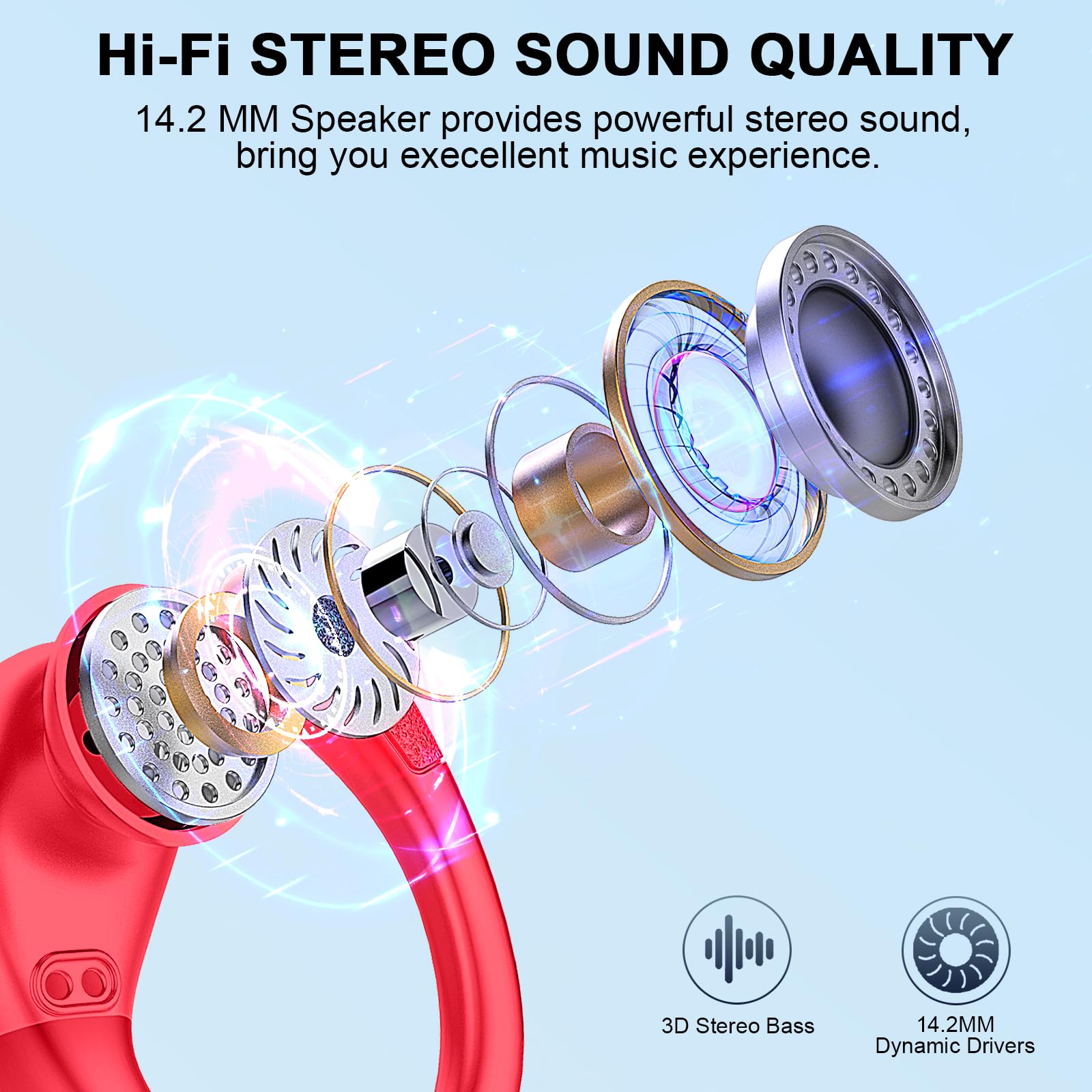 Foto 3 pulgar | Auriculares Inalámbricos Bluetooth 5.4 75 Horas Playtime Ltinist - Venta Internacional.