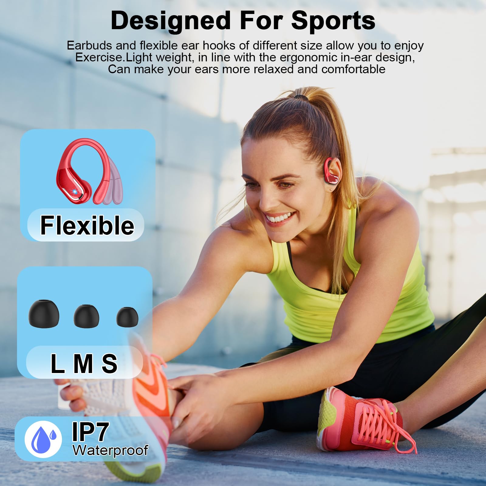 Foto 6 | Auriculares Inalámbricos Bluetooth 5.4 75 Horas Playtime Ltinist - Venta Internacional.