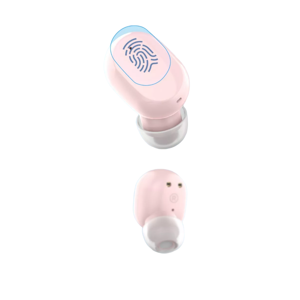 Foto 3 pulgar | Audífonos Inalámbricos Belug, Con Bluetooth Bt5.3 Rosa
