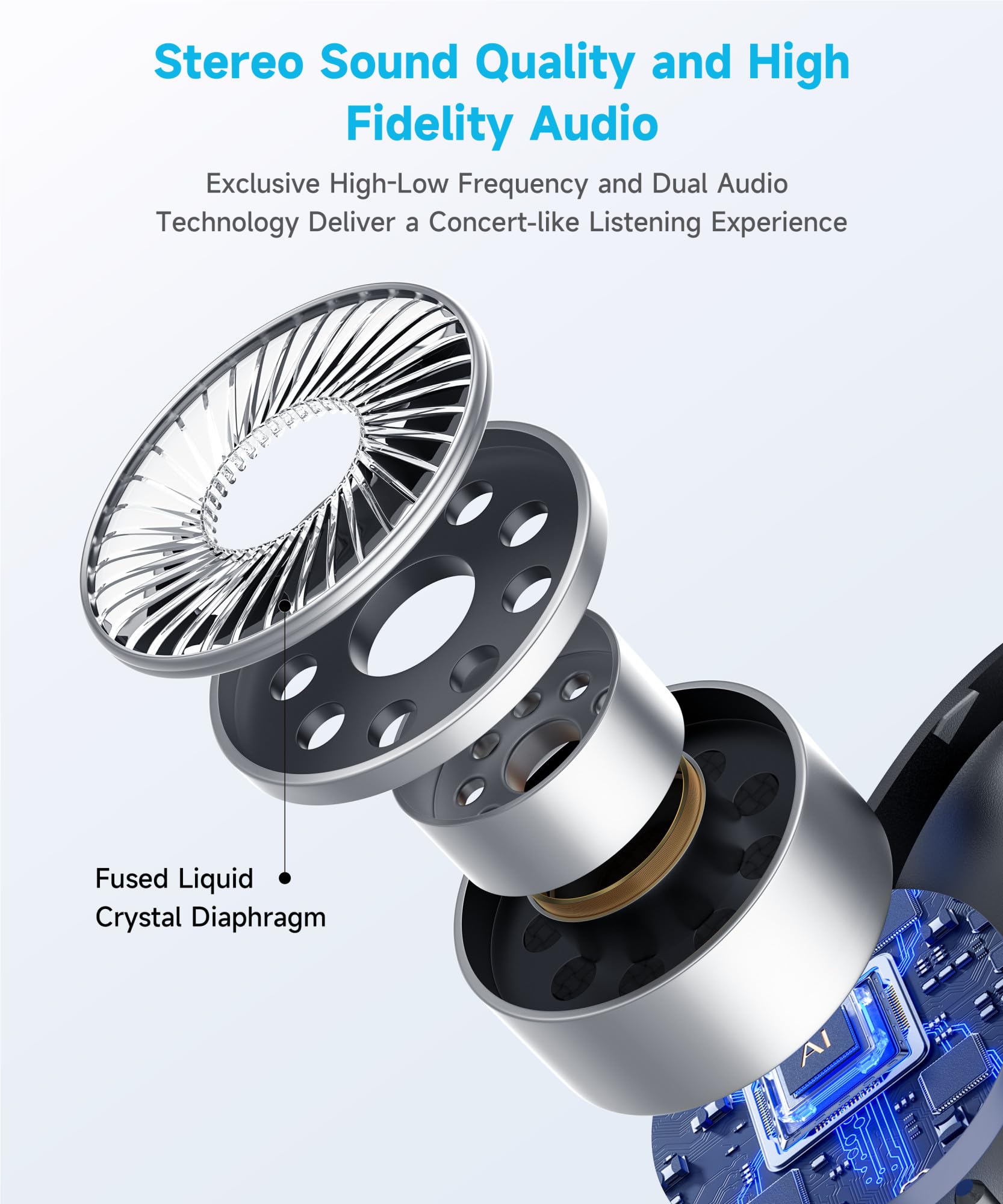Foto 5 | Auriculares Abiertos Boytond Ultra Inalámbricos Bluetooth A Prueba De Agua - Venta Internacional.