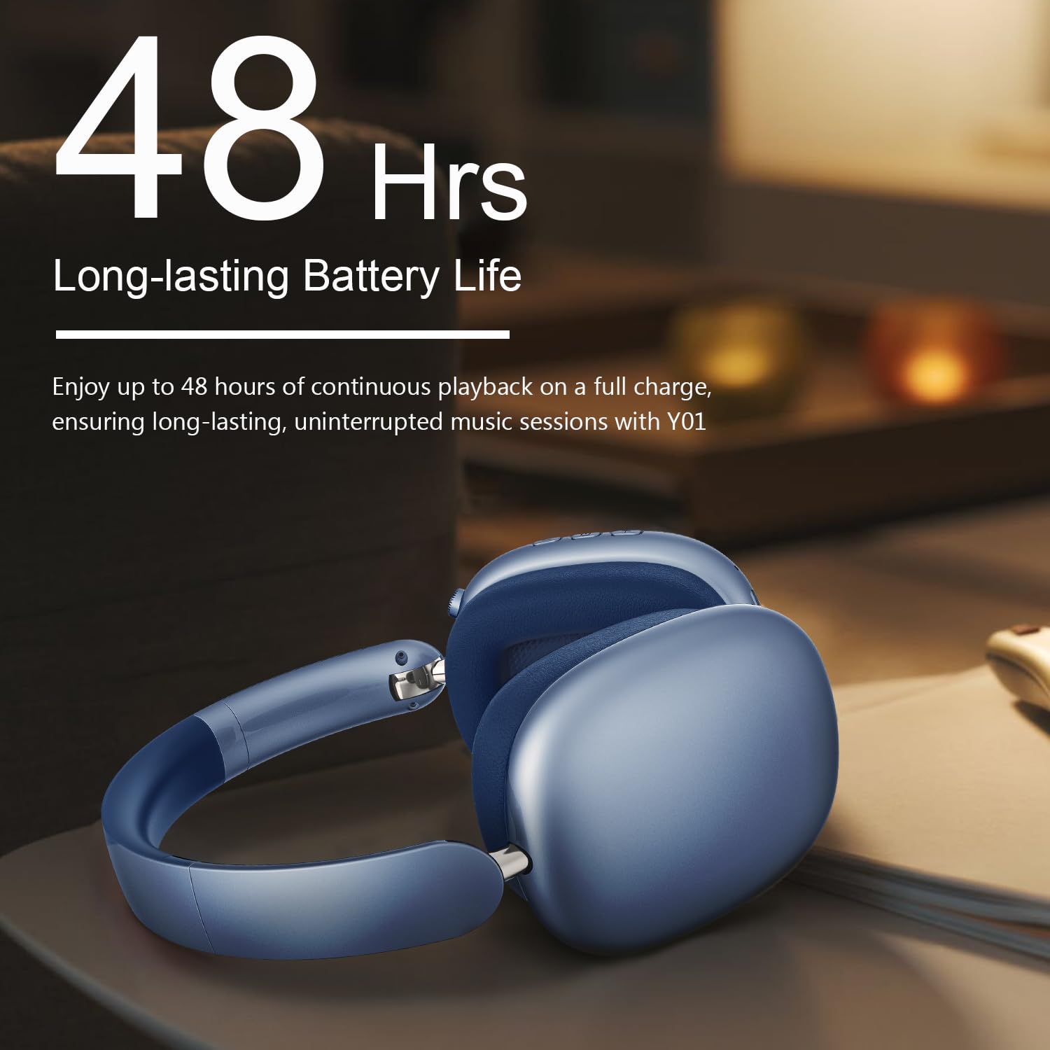 Foto 7 | Auriculares Supraaurales Inalámbricos Wentronic Y01 Con Cancelación De Ruido - Venta Internacional.