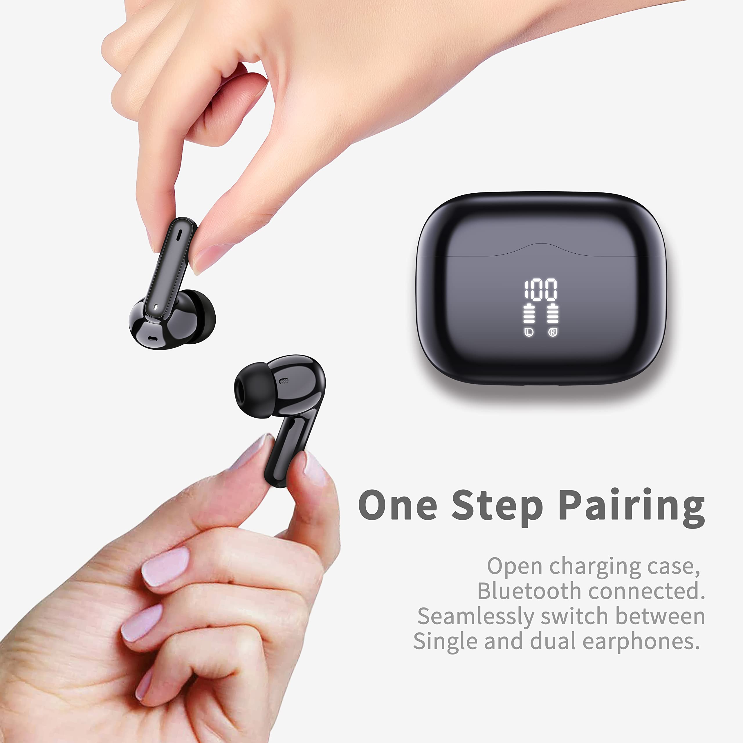 Foto 7 pulgar | Auriculares Inalámbricos Xinwld 2025 Bluetooth 5.4 Con 4 Micrófonos Enc Ip7 - Venta Internacional.