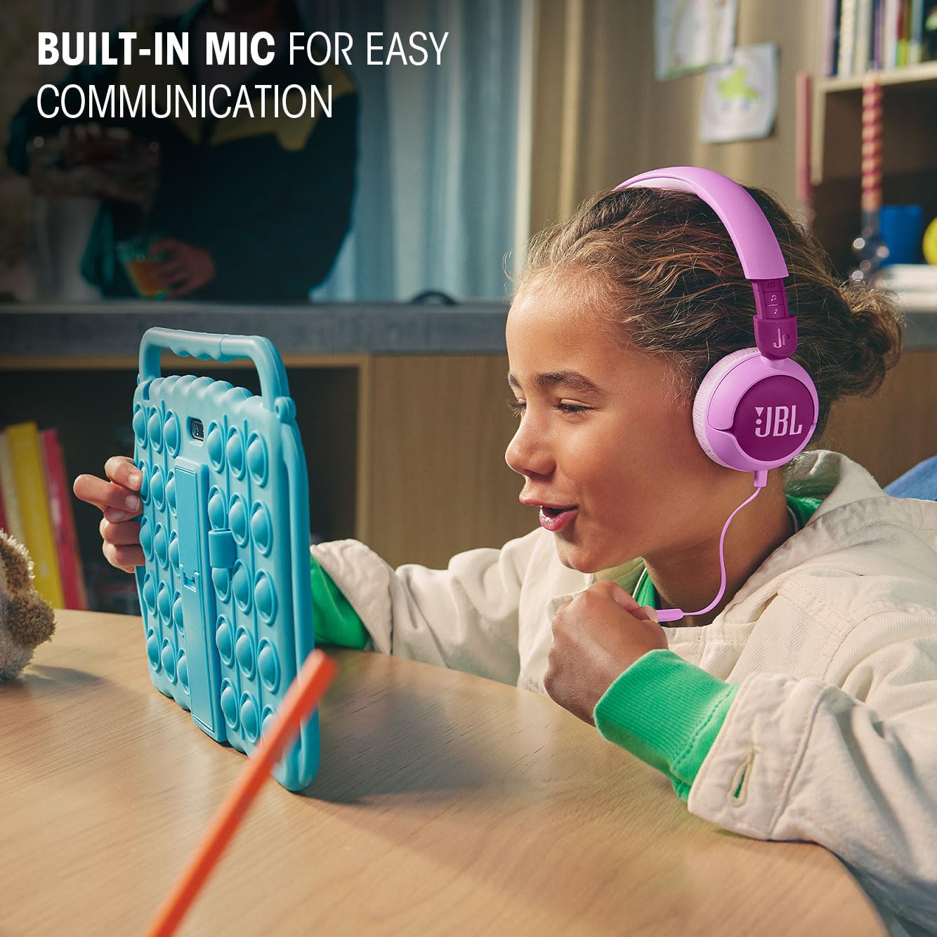 Foto 5 pulgar | Auriculares Supraaurales Jbl Junior 320 Con Cable Para Niños Con Sonido Seguro - Venta Internacional.