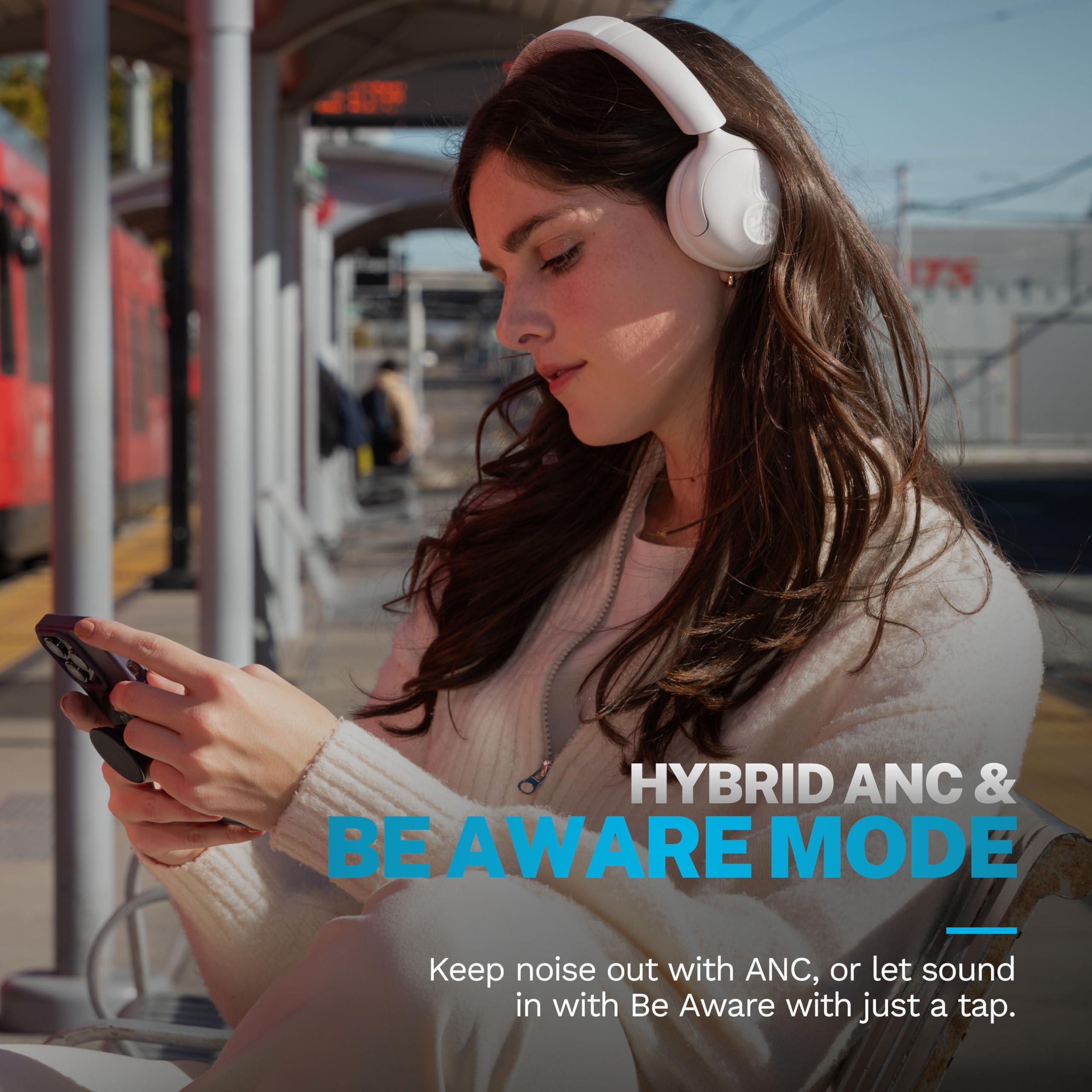 Foto 4 | Auriculares Inalámbricos Jlab Go Lux Anc Cloud White Para Supraaurales - Venta Internacional.