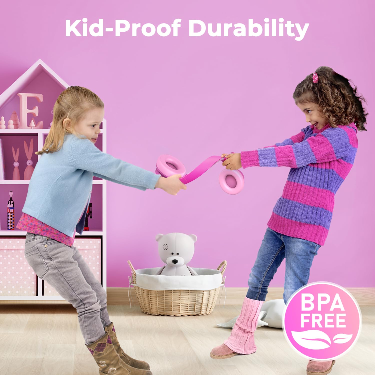 Foto 8 pulgar | Auriculares Inalámbricos Con Cancelación De Ruido Iclever Bth26 Para Niños - Venta Internacional.