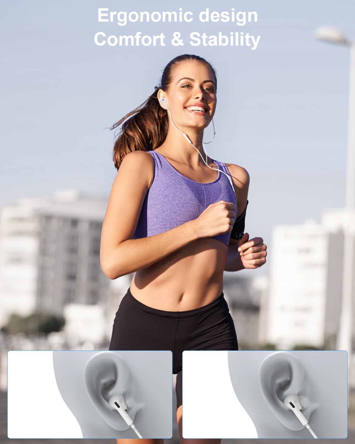 Foto 6 pulgar | Auriculares Usb C Ohuhu Para Iphone 15/16 Con Micrófono Y Control De Volumen - Venta Internacional.