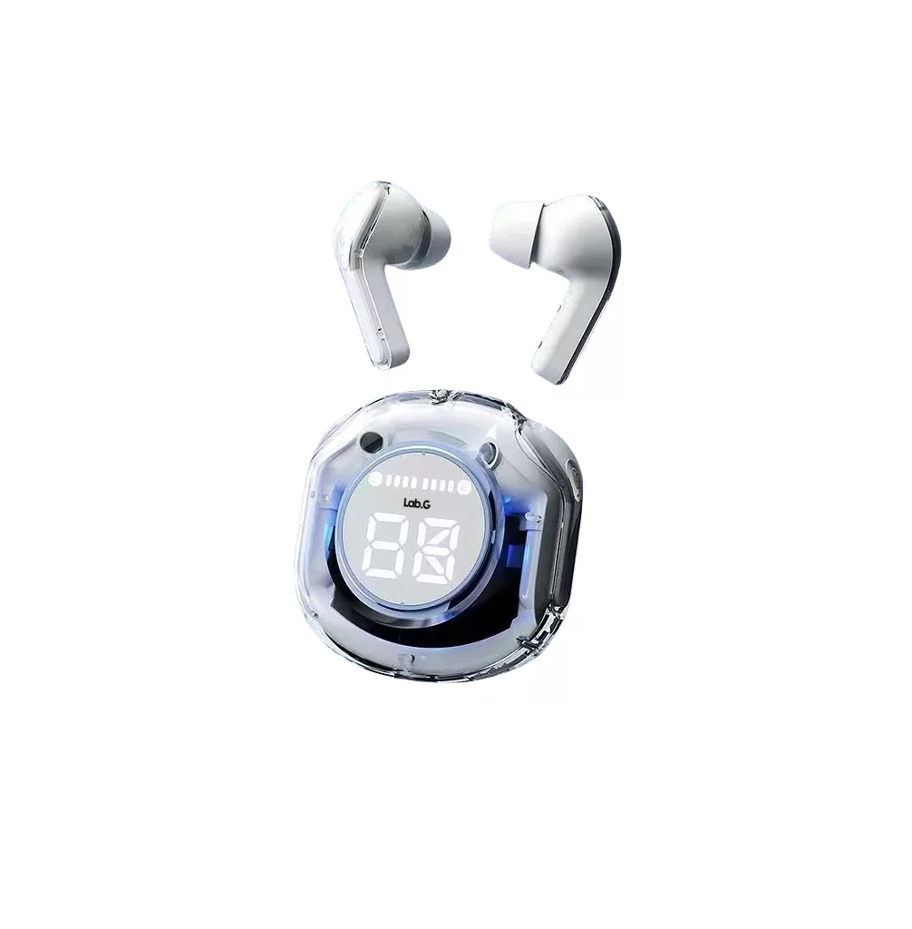 Foto 3 pulgar | Audifonos Inalámbricos Pantalla Digital Reducción Ruido Ipx4 Blanco