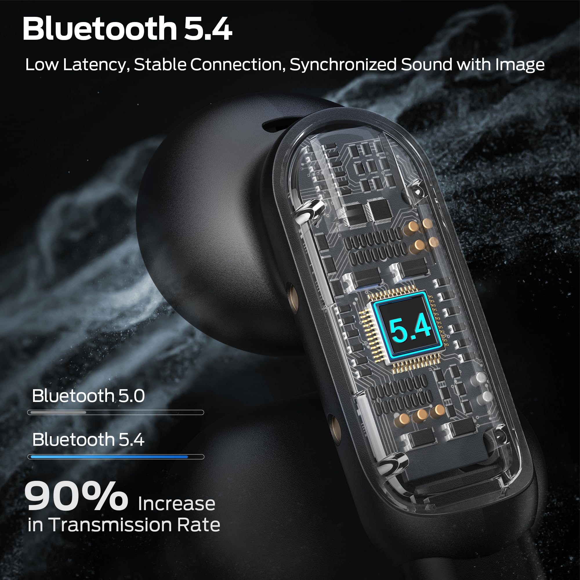 Foto 5 pulgar | Auriculares Inalámbricos Monster Open Ac601 Bluetooth 5.4 Ipx5 32h - Venta Internacional.