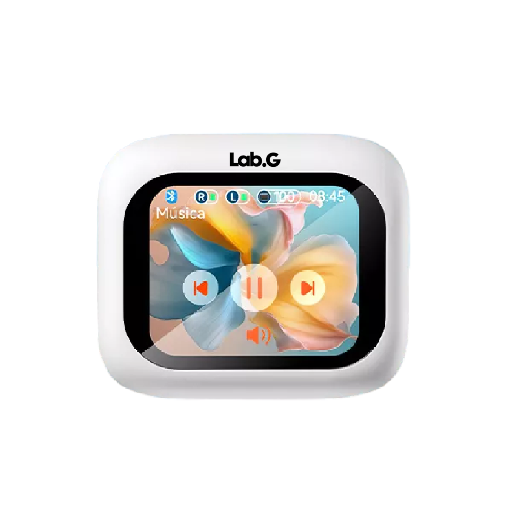 Audífonos Con Pantalla Bluetooth Inalámbricos Blanco