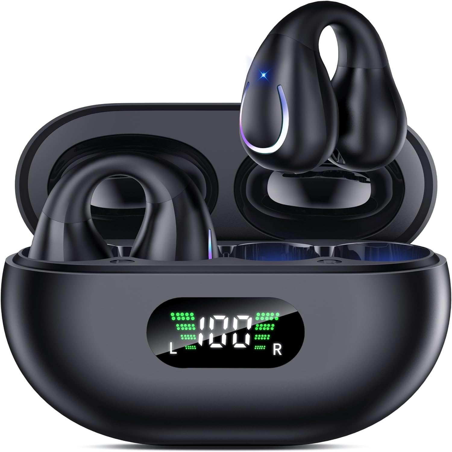 Foto 1 | Auriculares Inalámbricos Boytond Open Ear Clip Bluetooth 5.3 con Micrófono - Venta Internacional