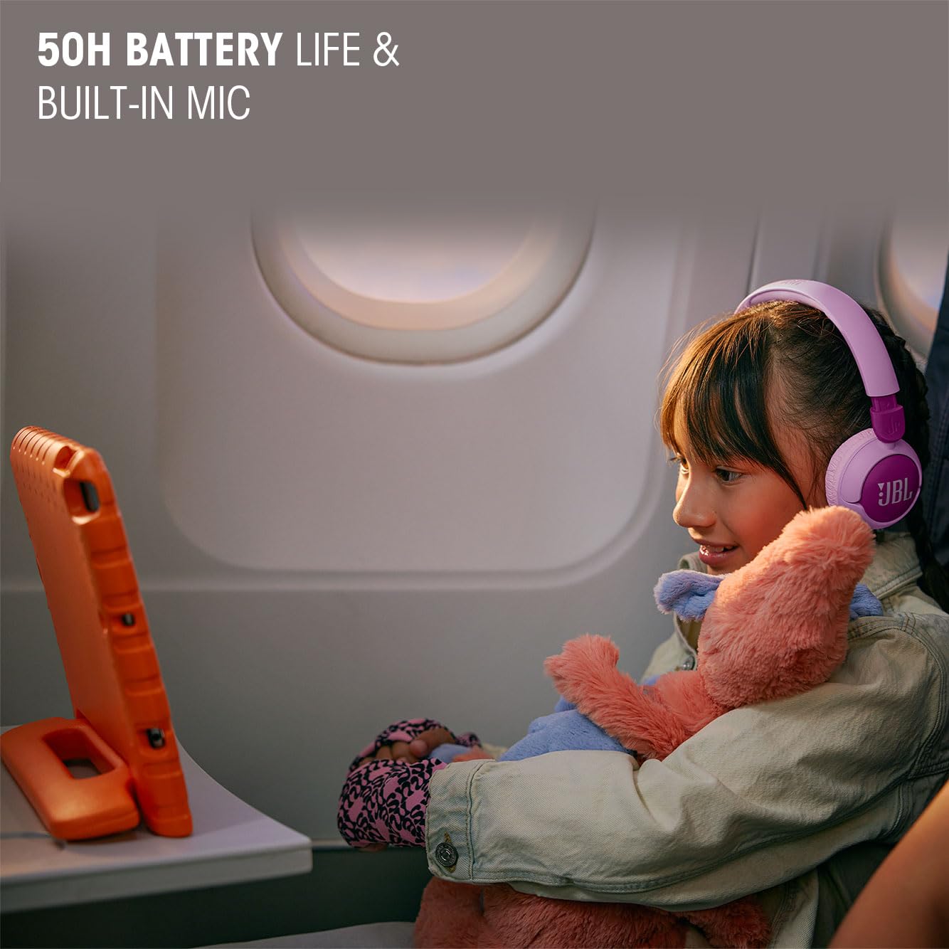 Foto 6 pulgar | Auriculares Inalámbricos Jbl Junior 320bt Morados - Venta Internacional