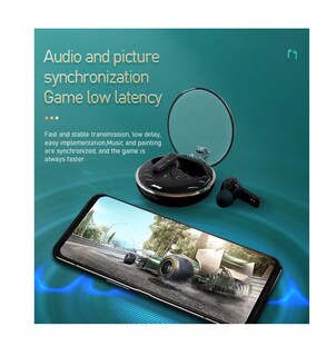 Foto 4 | Bmani S100 Audífonos In-ear Bluetooth 5.3 Inalámbricos Belug Negro
