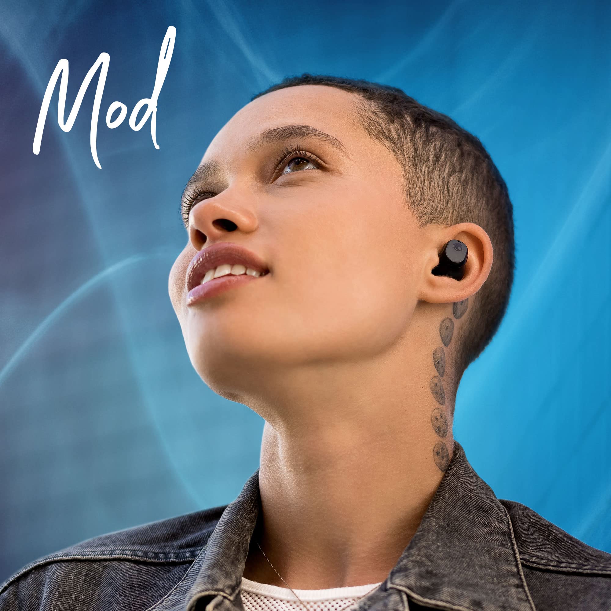Foto 5 | Auriculares Inalámbricos Skullcandy Mod Batería de 34 h con Micrófono Gris - Venta Internacional