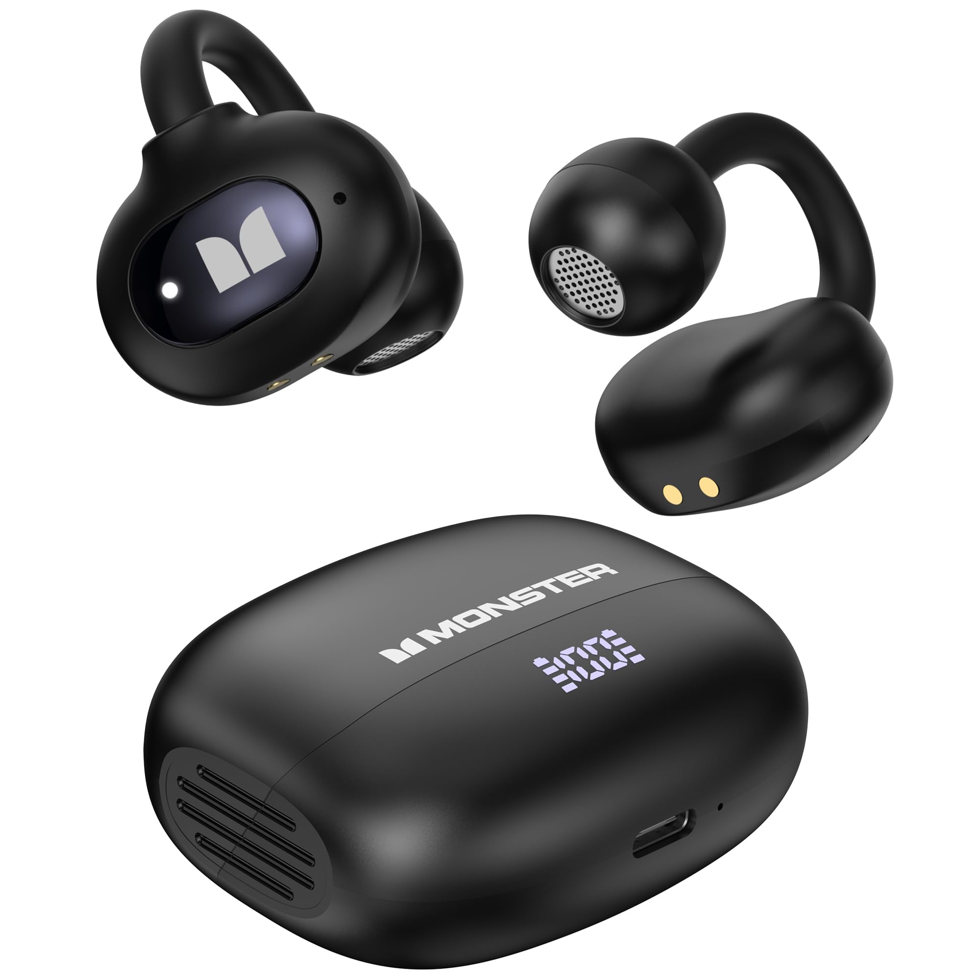 Foto 2 pulgar | Auriculares Monster Open Ear AC339 Bluetooth 6.0 IPX6 Impermeables - Venta Internacional
