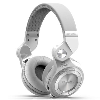 Foto 1 | Audífonos Inalámbricos Bluedio T2 Plus Blancos con Bluetooth-Venta Internacional