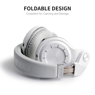 Foto 5 | Audífonos Inalámbricos Bluedio T2 Plus Blancos con Bluetooth-Venta Internacional