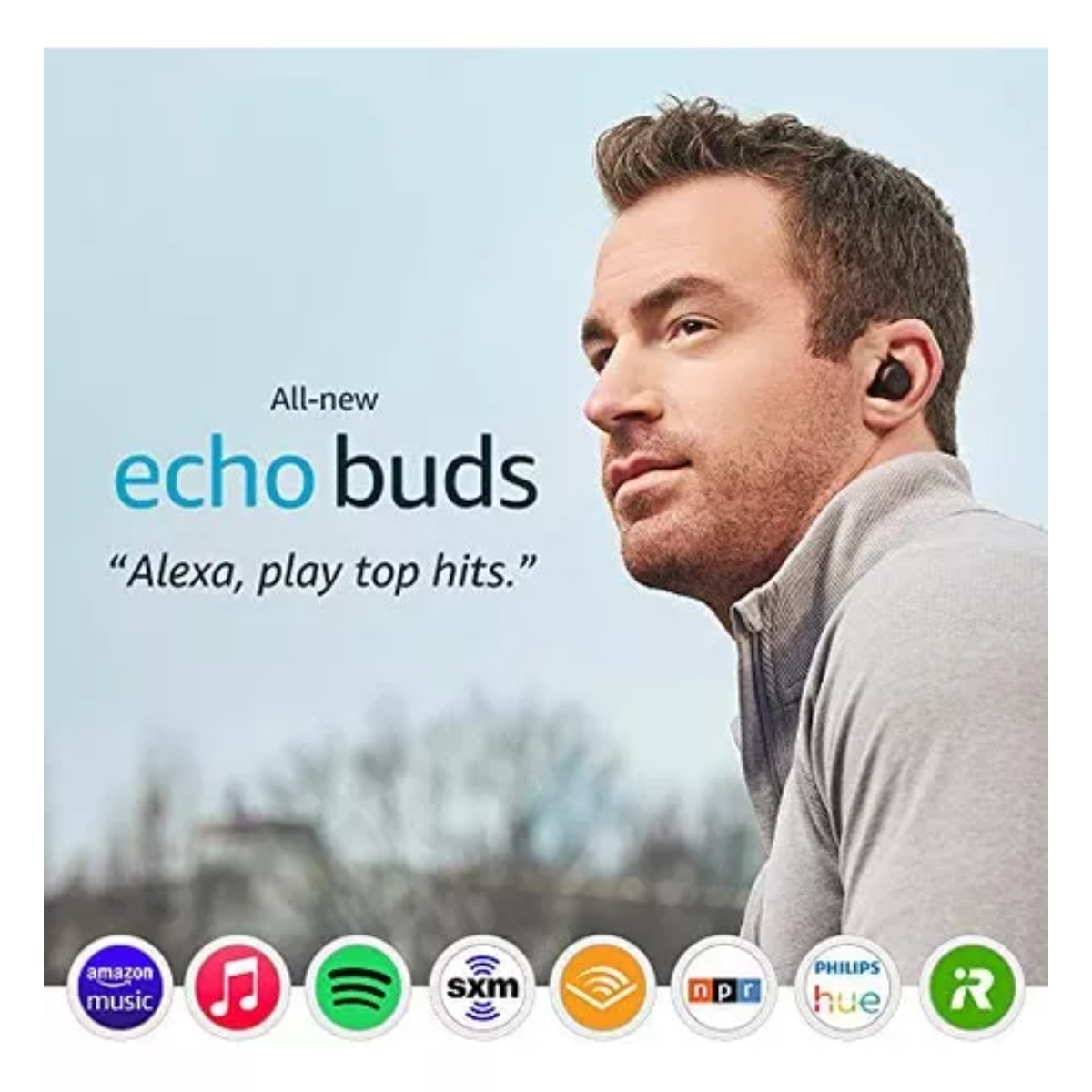 Foto 5 pulgar | Audífonos Echo Buds Amazon con Cancelación de Ruido 2da Gen con Alexa