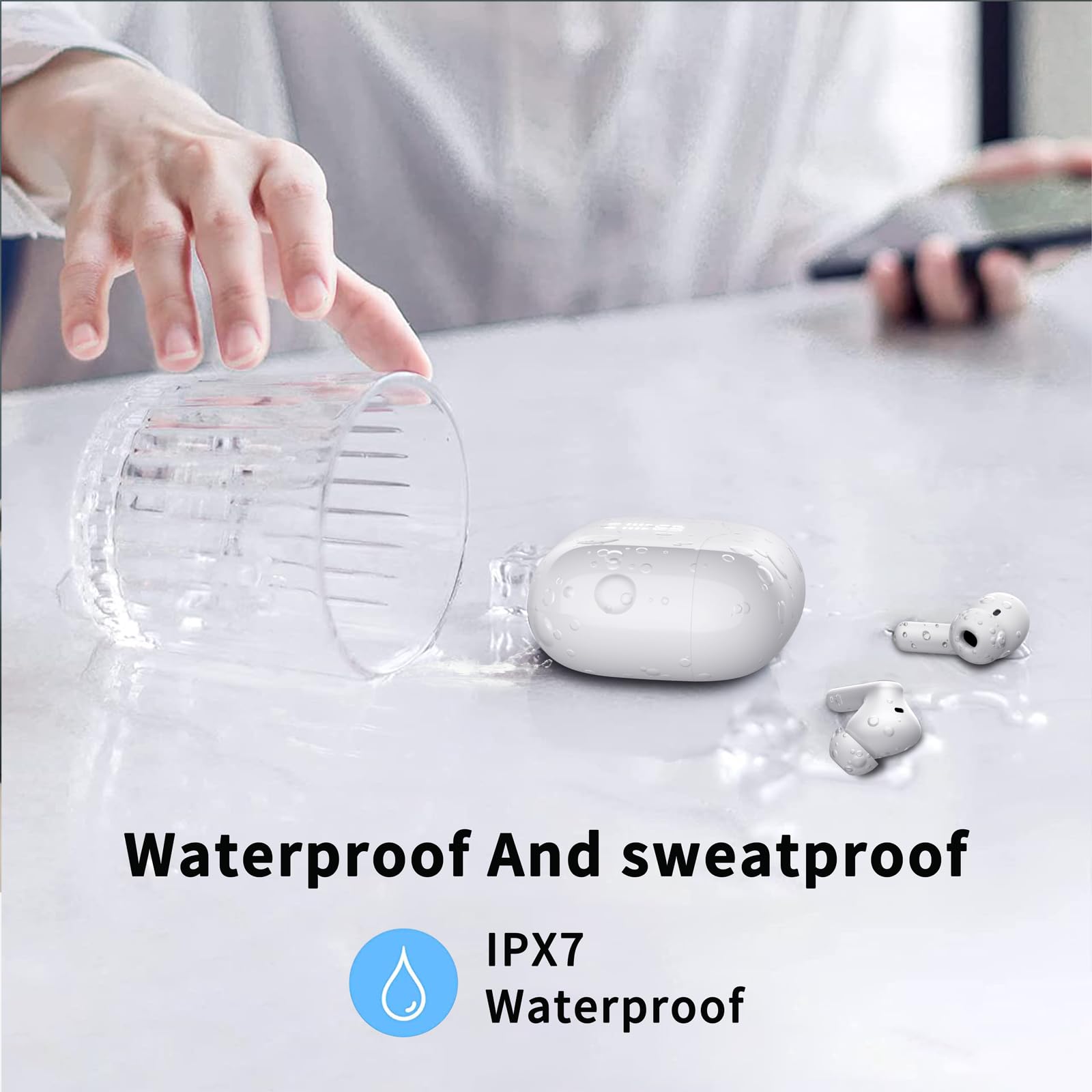 Foto 7 | Auriculares Inalámbricos Xinwld Bluetooth 5.3 40h Playtime - Venta Internacional.