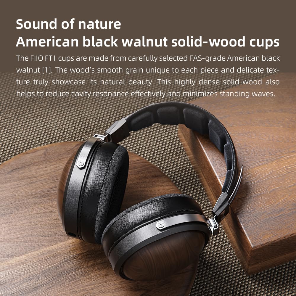 Foto 4 | Auriculares Fiio Ft1 De Fibra De Nanomadera Con Parte Posterior Cerrada - Venta Internacional.