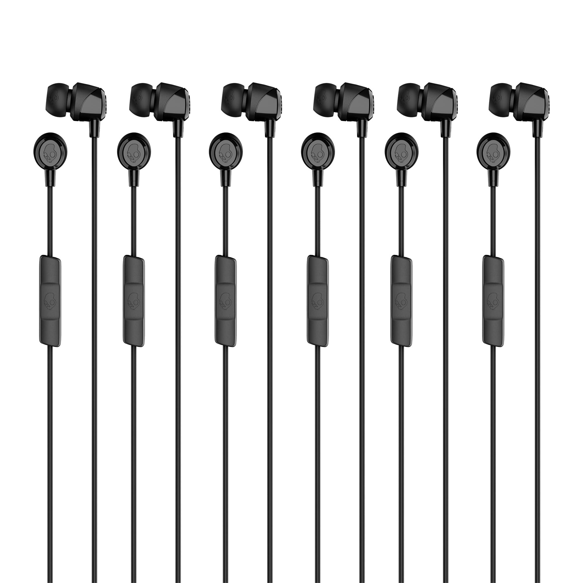 Foto 2 pulgar | Auriculares Intraurales Skullcandy Jib Con Cable Y Micrófono Bluetooth Negros, Paquete De 6 - Venta Internacional.