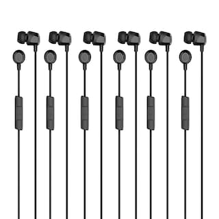 Foto 1 | Auriculares Intraurales Skullcandy Jib Con Cable Y Micrófono Bluetooth Negros, Paquete De 6 - Venta Internacional.