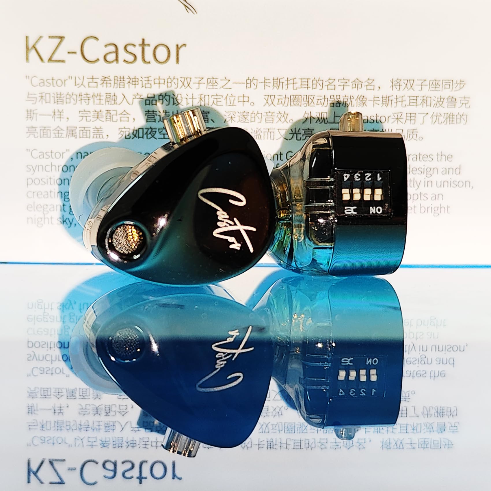 Foto 3 pulgar | Auriculares Intraurales Kz Castor Hifi Dual-dynamic - Venta Internacional.
